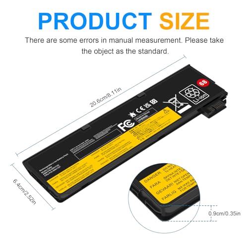 Image of Fancy Buying 0C52861 0C52862 Battery for Lenovo Thinkpad L450 L460 L470 T440 T440s T450 T450s T460 T460P T470P T550 T560 K2450 S440 S540 P50S W550 W550S X240 X250 X260 X270 Series 45N1128 45N1734