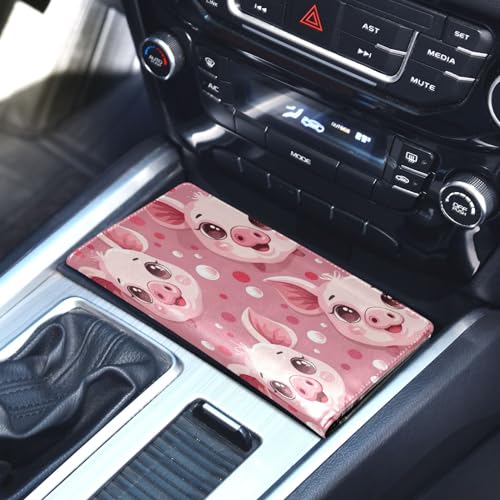 Organizador para auto de cuero miniatura 5