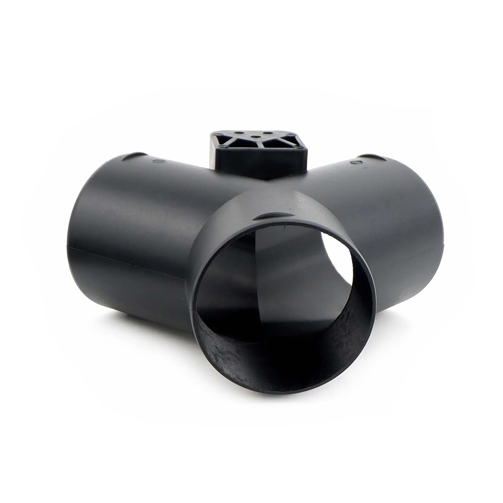 Tuyau De Sortie Aération 75mm Pour Chauffage Parking Diesel - Grille Rotative 360°, Noir