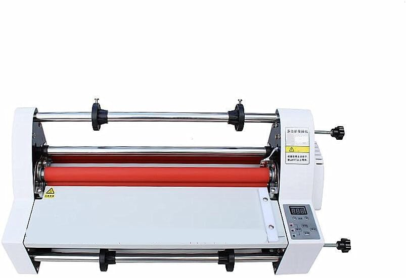 V480 17.7'' Wide 4Rollers Hot Cold Laminating Machine