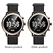 Orzero (3 Pack) Screen Protector Compatible for Garmin Forerunner 165/165 music/Fenix 6/6 Sapphire/6 Pro/6 Pro Solar/Fossil Gen 5 JULIANNA HR Tempered Glass 9H HD Anti-Scratch Bubble-Free