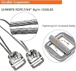 onewind Tree Straps – Camping Hammock Tree Swing Straps Durable Lightweight Set Compact & Easy to Set Up (Orange-N)