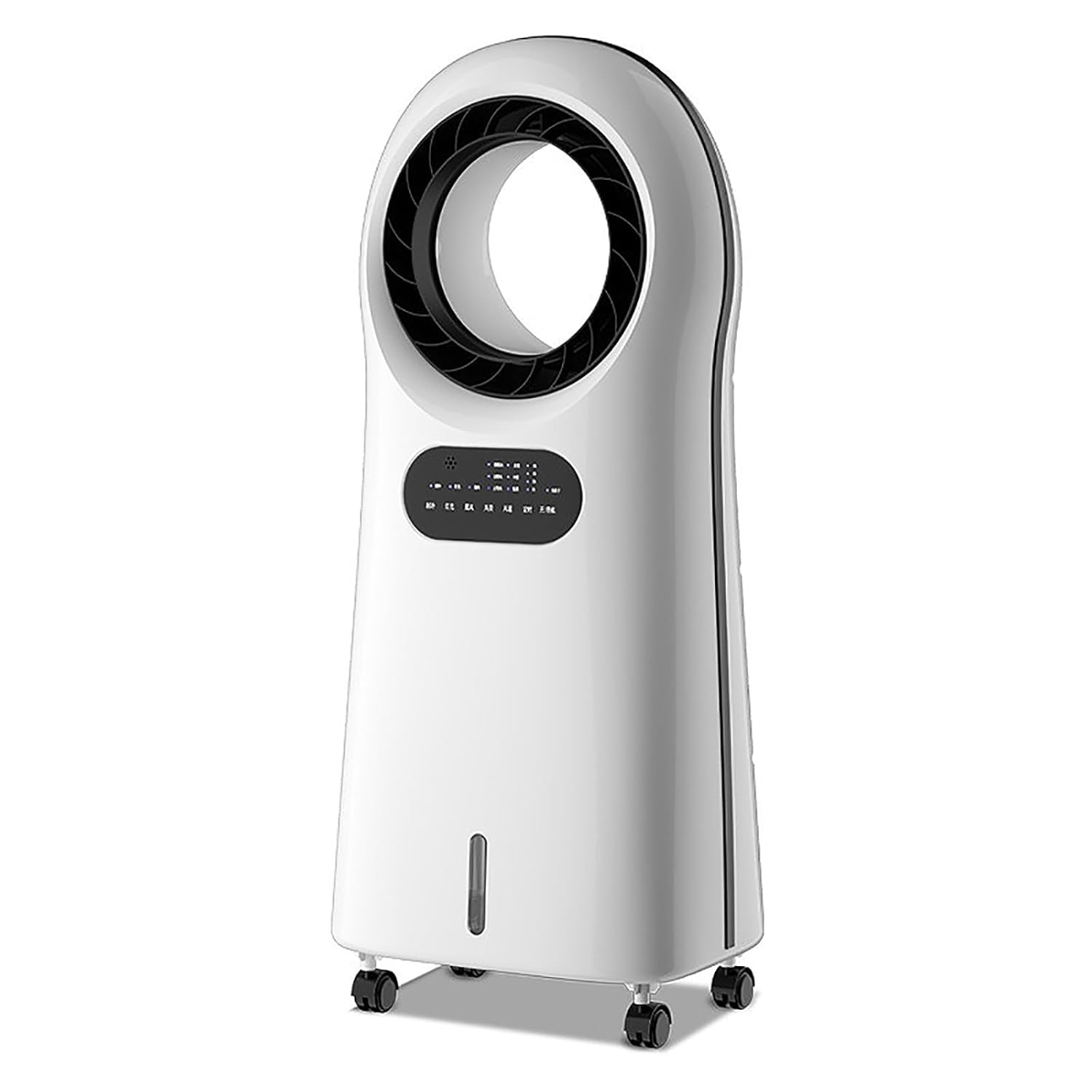 Residential Floor Standing Air Circulation Fan bladeless Fan Tower Fan Oscillating Cooling Fan with Remote Control 3-Speed Wind