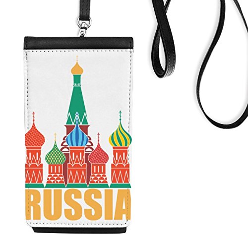 Sac suspendu smartphone pour voyage avec motif illustration cathédrale de Russie