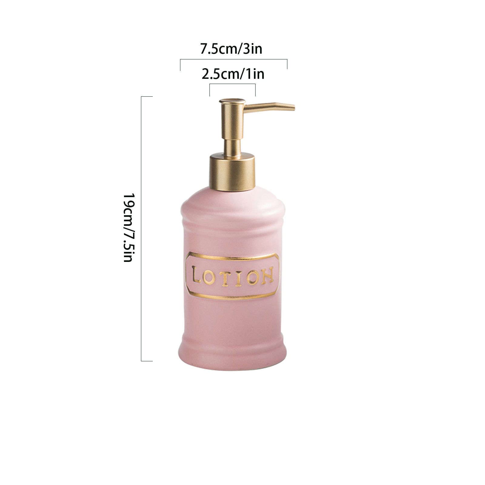 Dispensador de jabón líquido, Dispensador de jabón, dispensador loción Color sólido
