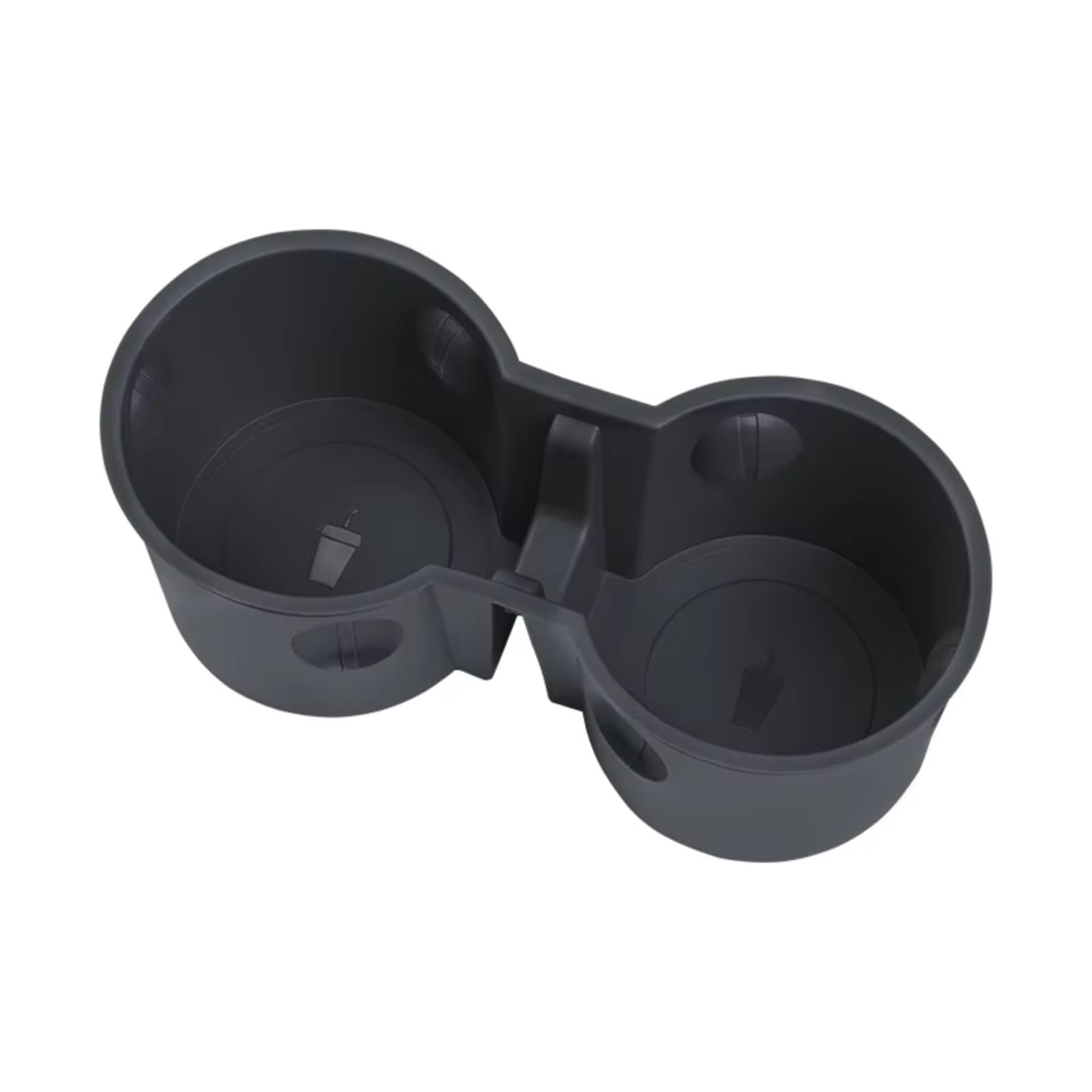 Limiteur fixe de gobelet gris pour console centrale Tesla Model Y et 3 anti-vibration - 5