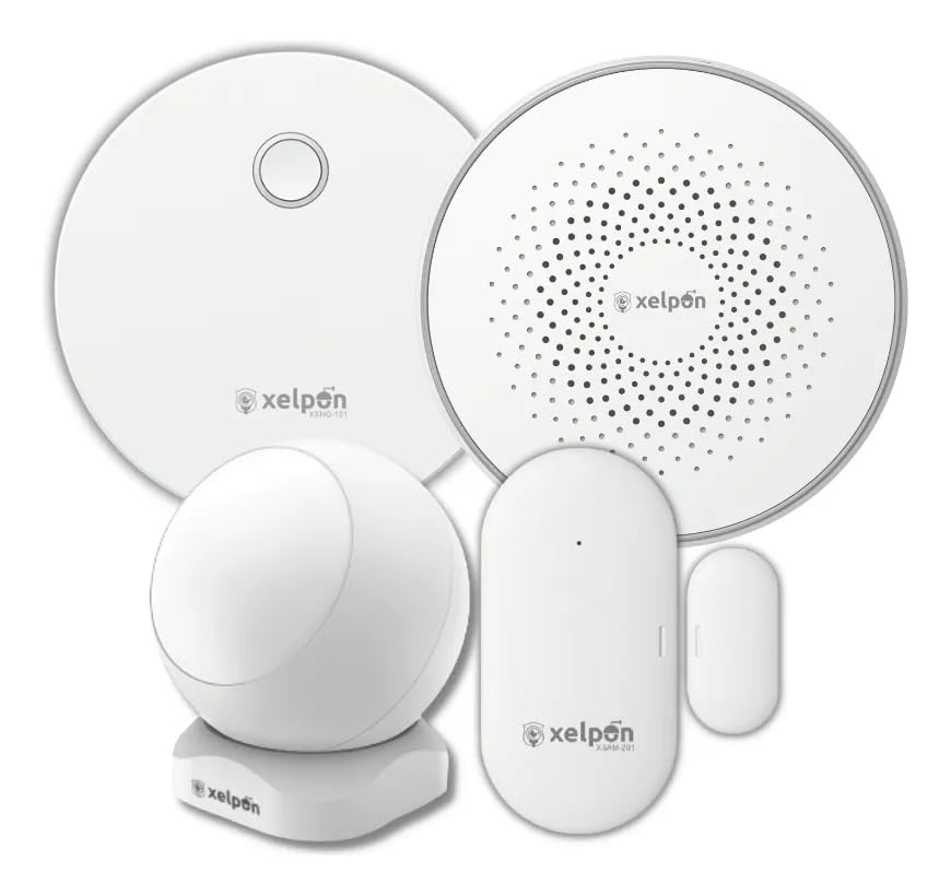 Kit Sistema De Alarme Residencial Inteligente Smart Zigbee