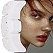Face Glitter Freckles Tattoo, Gold Glow Up Makeup Patches, Face Glitter Makeup Speckles Patches, Cute Glitter Makeup Accessories for Women Cosmetic Glitter for Face - 10 Counts (Gold #01)