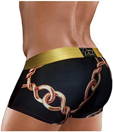 Danny Miami Men's Underwear - Boxer Briefs in Multiple Colors Patterns & Designs - Athletic Low Rise Short Cut - New