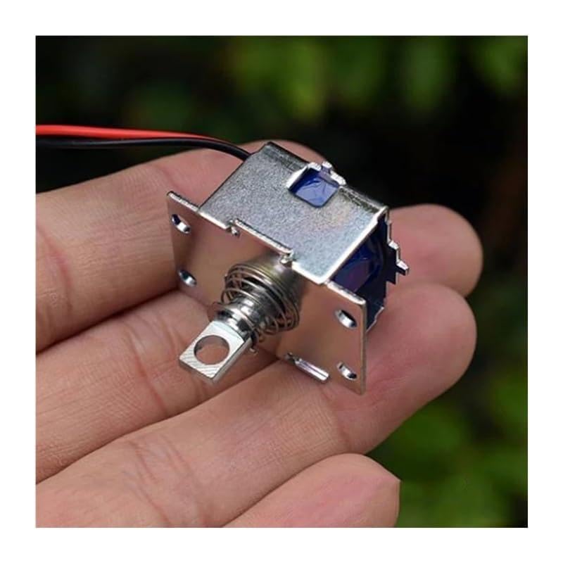 Électroaimant push-pull carré DC 5V-6V pour réparer un verrou automatique