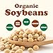 Food to Live Organic Soybeans, 5 Pounds – Dry Soy Beans, Pure and Natural, Nutritious Snack, High-Protein, Perfect for Soy Milk, Tofu, Cooking, Baking and Snacking, No-GMO, Vegan, Kosher, Bulk