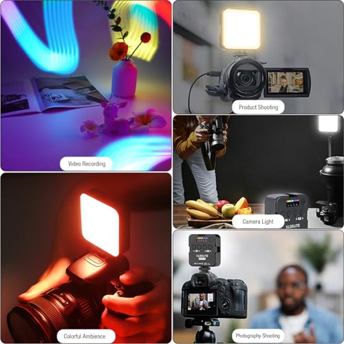 Lampe vidéo RVB pour diffusion en direct et éclairage home cinéma immersif