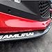 ByLucky- Special Universal Rubber Carbon Fiber Bumper Front Lip;Suitable for Side Skirt Lip Separator! Front Bumper Lip Spoiler,100% Waterproof and Durable(2.5m,Black)