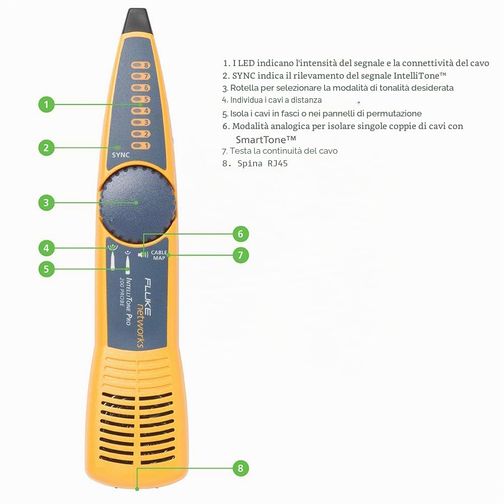 Fluke Networks Sonda IntelliTone Pro200 (MT-8200-63A)