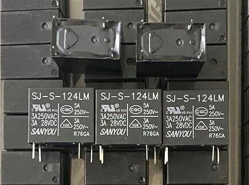 Relé de 4 pines SJ-S-105DM para reparar módulos de domótica y electrodomésticos en casa