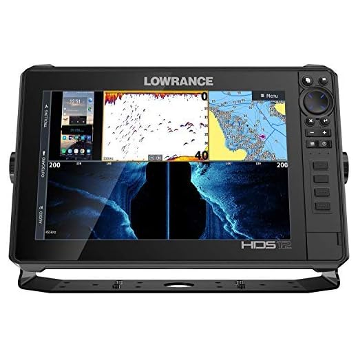 HDS-12 Live - 12-inch Fish Finder Active Imaging 3 in 1 Transducer Active Imaging Sonar, FishReveal Fish Targeting Smartphone Integration. Preloaded C-MAP US Enhanced Mapping. …
