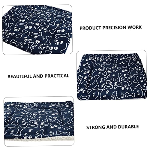 Mipcase 1Pc Útil Dormir Anti-Lavável Inverno Cobertor Confortável Almofada De Pelúcia Descanso De Fl
