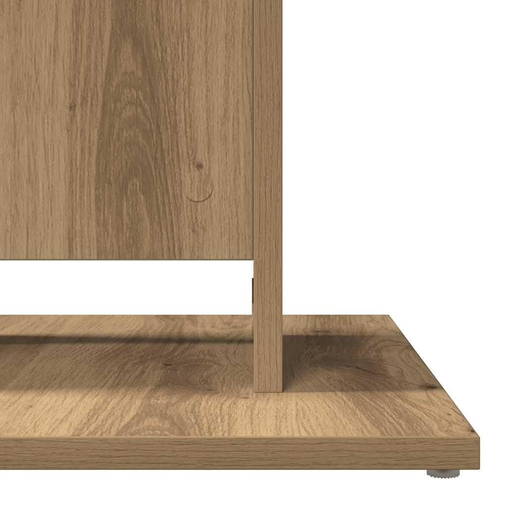 Hothingwell Bistrotisch, 60 x 60 cm, aus Holz, robust und stabil, robuste Oberseite für Esszimmer, Küche oder Büro, leicht zu reinigen mit einem feuchten Tuch, Wandbefestigung