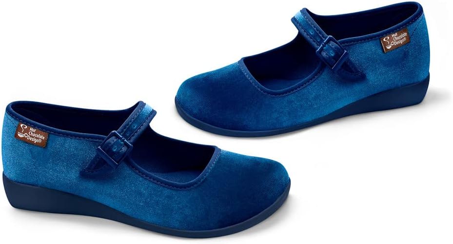 Hot Chocolate Design Nostalgic Women's Buckle Strap Flats image 2