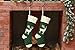 Yostyle Christmas Stockings, Big Size 3Pack 18-Inch Xmas Stockings Decorations, Gnomes Santa Xmas Character for Holiday Decorations, Christmas Hanging Stockings Socks for Family Holiday Season Decor