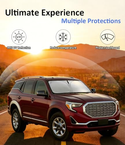 Image of Windshield Sun Shade for 2018-2025 GMC Terrain Accessories