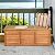 DREAMADE 47 Gallon Acacia Wood Deck Box, Patio Storage Bench with Large Capacity, Supports 355 lbs, Outdoor Storage Box for Garden Backyard Patio Porch Seating, Natural