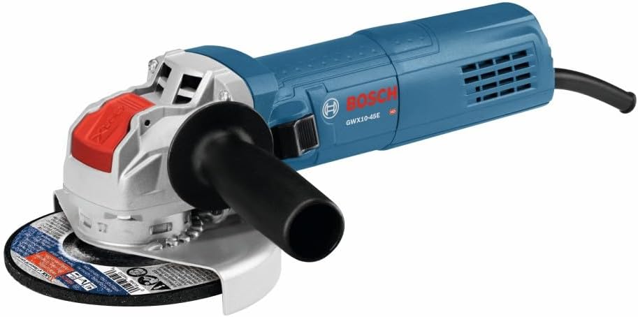 Bosch GWX10-45E 4-1/2 In. X-LOCK Ergonomic Angle Grinder
