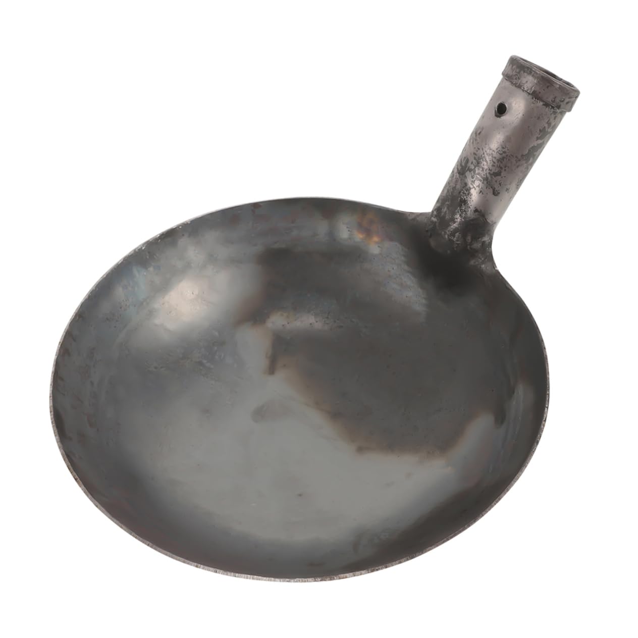 TOYANDONA Pala de Metal para Estiércol Reutilizable 24cm para Jardinería y Limpieza de Lodos en Pozos de Aguas Residuales Herramienta de Hierro Resistente