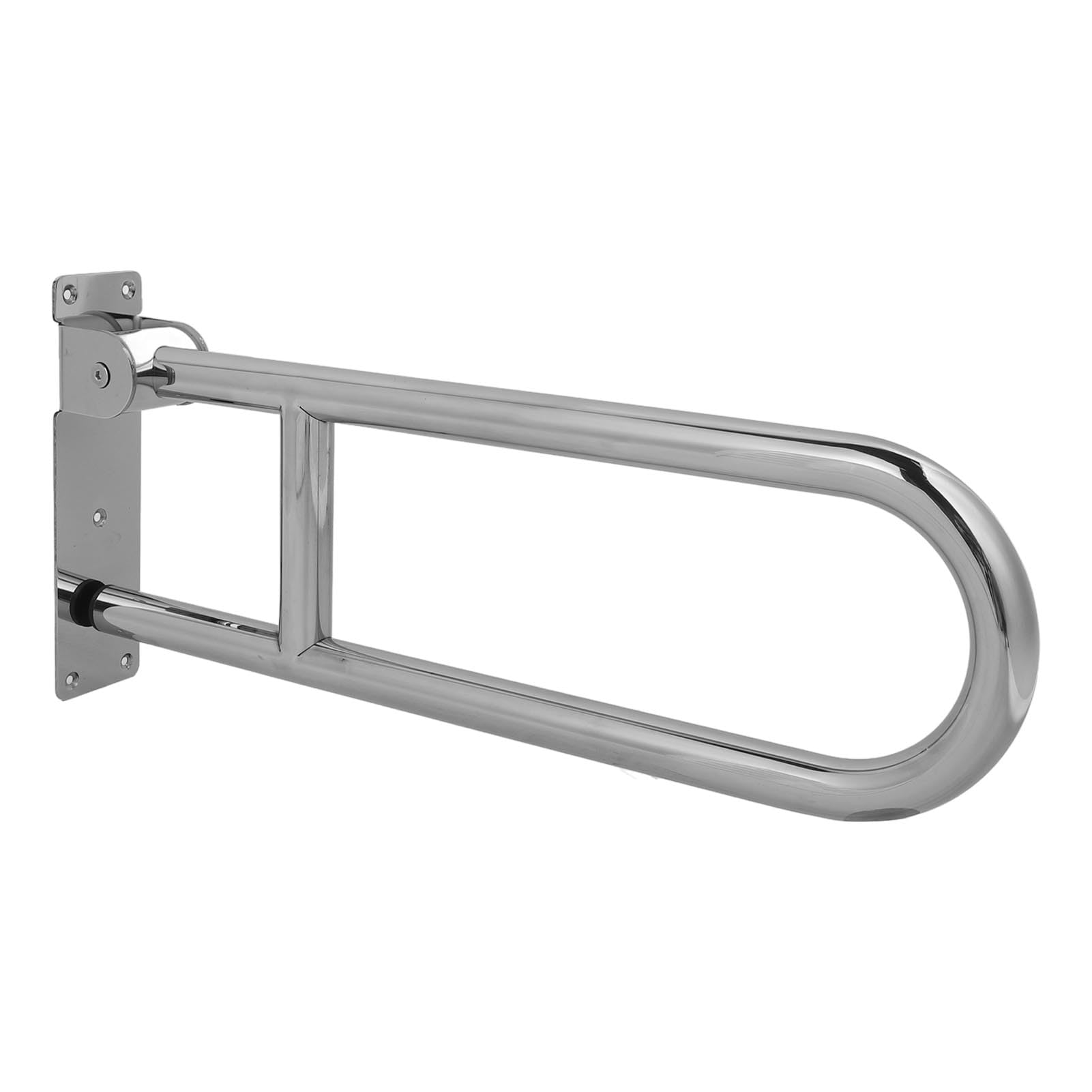 Barra de Agarre para Baño Abatible hacia Arriba, Barra de Seguridad Ergonómica de Acero Inoxidable para Personas Mayores y Discapacitadas, Capacidad de 32 Mm y 200 Kg