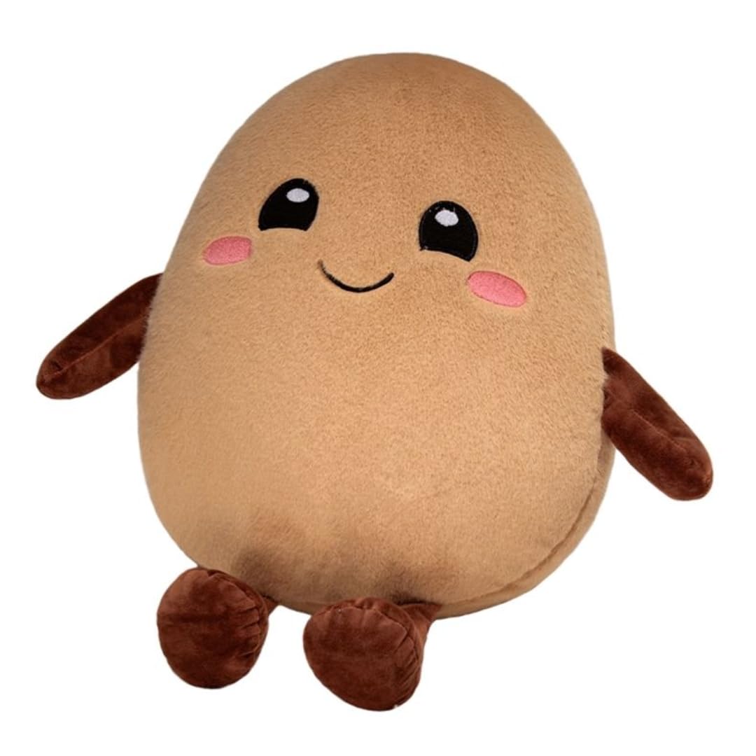 Quirky Spud Legged Plushie Adorable Vegetable Stuffed Buddy Unique Comfort Companion Toy Soft Gag Gift Decor-image-0