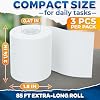 3-Pack Calculator Tape Rolls Adding Machine Tape 2 1/4 In x 85 ft | Reliable Receipt Paper, Lint-Free and Easy-to-Install | Compatible with Most Printing Calculators, POS Systems and Cash Registers