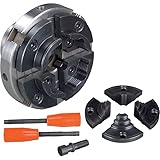 Holzstar 4-Backenfutter-Set 2, Ø 100 mm M33 x 3,5 (Aufnahme Spannbereich außen: 50mm - 90mm, innen: 38mm - 73mm) 5931023