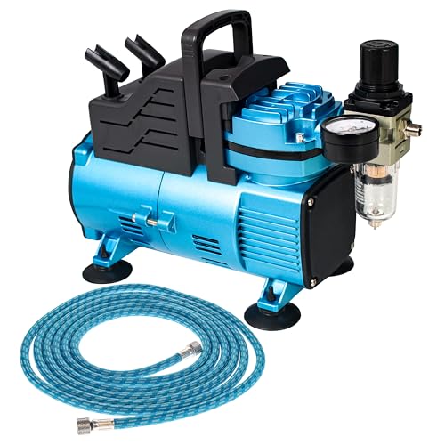 Master Airbrush 1/5 HP Cool Runner Dual Fan Compressor TC-420
