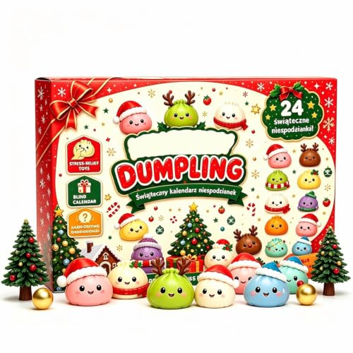 24 Days Christmas Squishies Advent Calendar 2026, Countdown for Adults - image 1