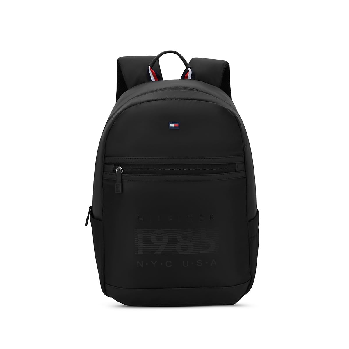 Foraker Laptop Backpack - Black, Unisex, with Padded 14" Laptop Sleeve & Trolley Strap-image-19