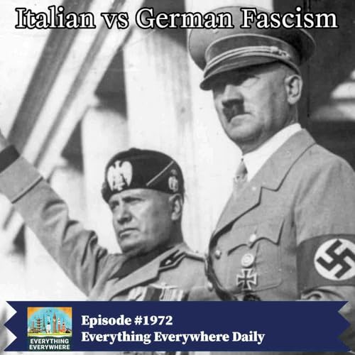Italian vs German Fascism Podcast Por  arte de portada