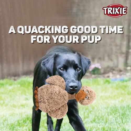 Trixie Hundespielzeug Ente aus Plüsch