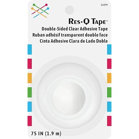 Dritz Res-Q Adhesive Tape: The Double-Sided Solution for Repairs and More