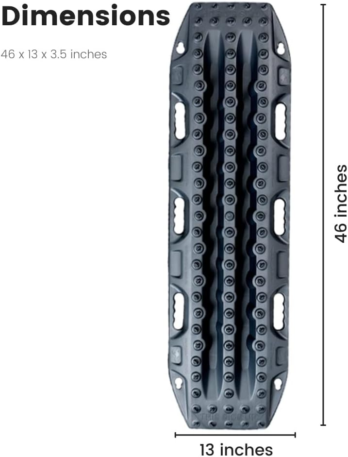 MAXTRAX MKII Vehicle Recovery Board (Gunmetal Grey)