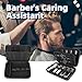 SMYV Barber Bags for Clippers and Supplies, Sturdy Clipper Storage Case for Barber Accessories, Hair Trimmer Organizer for Men Razor Guard Grooming Kits (Case Only)