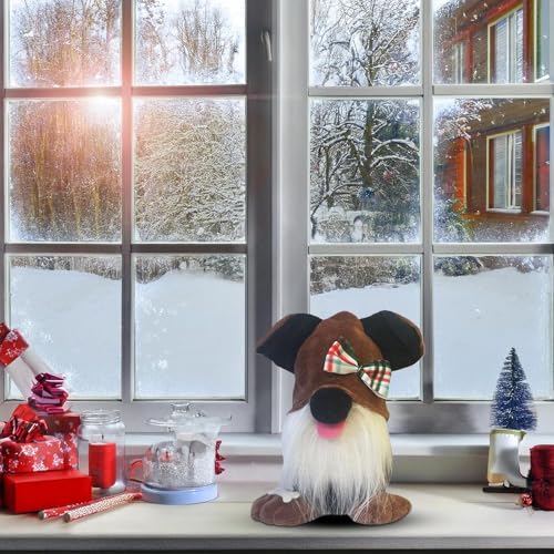 Weihnachtswichtel, Welpenpuppe, skandinavische Figur – Hunde- , Sammelfiguren, Haustierspielzeug, Cartoon-Puppe, schwedische Tomte, Weihnachtsdekoration