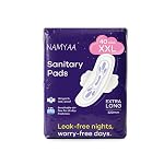 Namyaa Sanitary Pads XXL 320mm – Extra Long, Ultra Thin, Winged & Leak-Proof Pads for Heavy Flow – Breathable, Rash-Free Comfort (40 Pads)