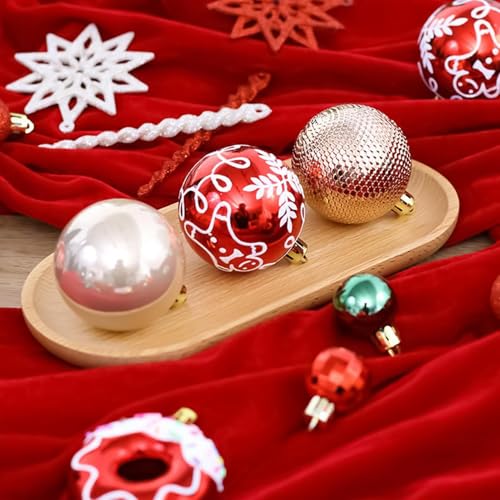 Boules de Noël pour sapin et vitrine pour décorer facilement extérieur et intérieur - 7