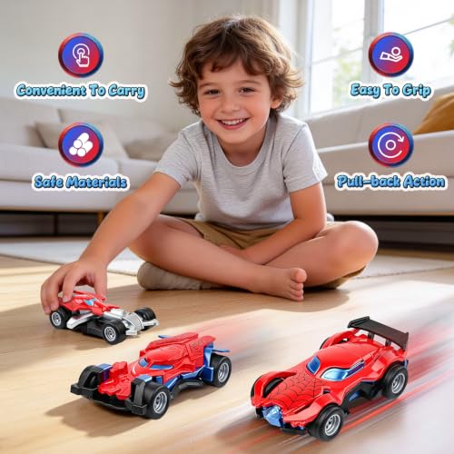 Pull Back Cars (3-Pack) DROPS TO - image 3