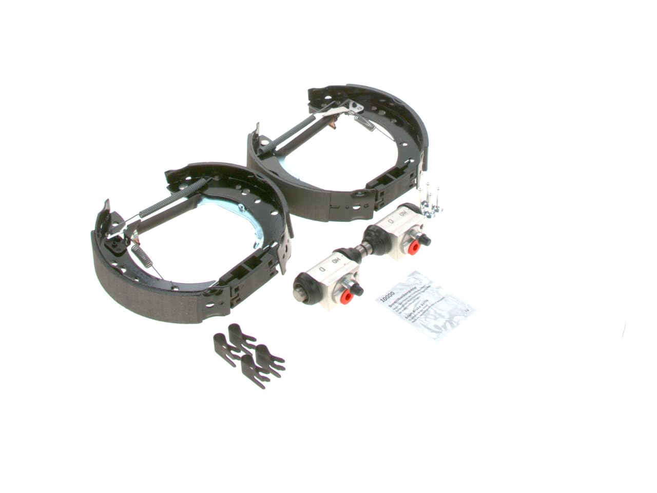 BOSCH Jeu de mâchoires de frein 0204114665 | Compatible avec: MITSUBISHI COLT VI
