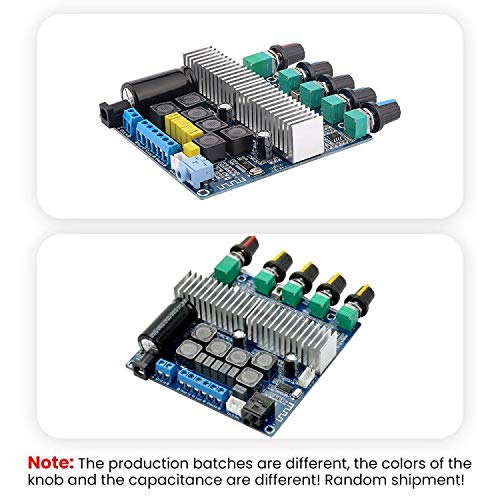 AIYIMA DC12V-24V 2.1 Channel TPA3116 Subwoofer Amplifier Board High Power BT Audio Amplifier Board 50W+50W+100W (BT Amp) - Thumbnail 7