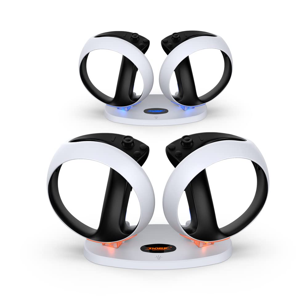 Station d'accueil pour PS VR2,Station de Charge pour manettes tactiles VR,Accessoires de Charge pour PS VR2,avec câble de Charge USB-C