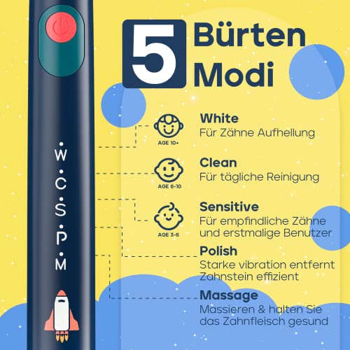 O Elettrico Spazzolino da denti Smart 5 modalità