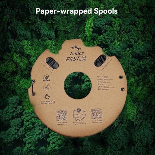 Image of Official CREALITY PETG 3D Printer Filament 1.75mm 1KG (2.2lbs), High Precision Strong Toughness, Odorless Better Flow Moistureproof 3D Printing Ender Filament