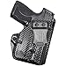 Tulster M&P Shield 9mm/.40 w/TLR-6 Holster IWB Profile Holster (Black Carbon Fiber - Right Hand)